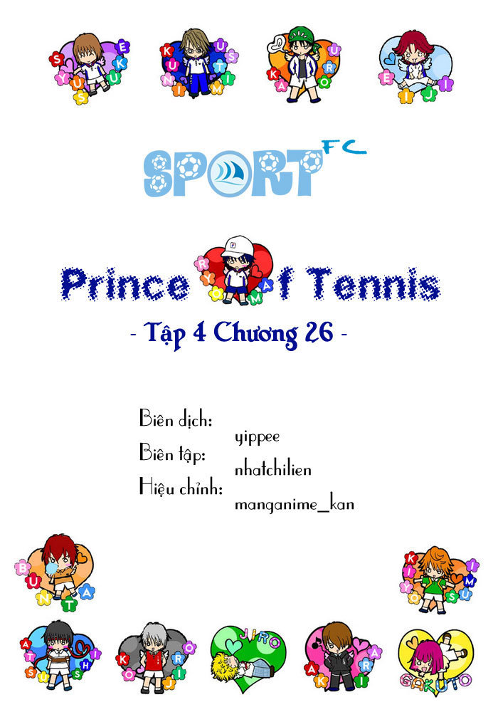 Hoàng Tử Tennis Chapter 26 - Trang 2