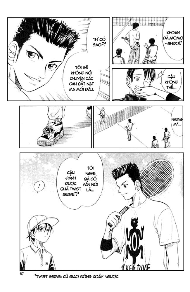 Hoàng Tử Tennis Chapter 3 - Trang 2