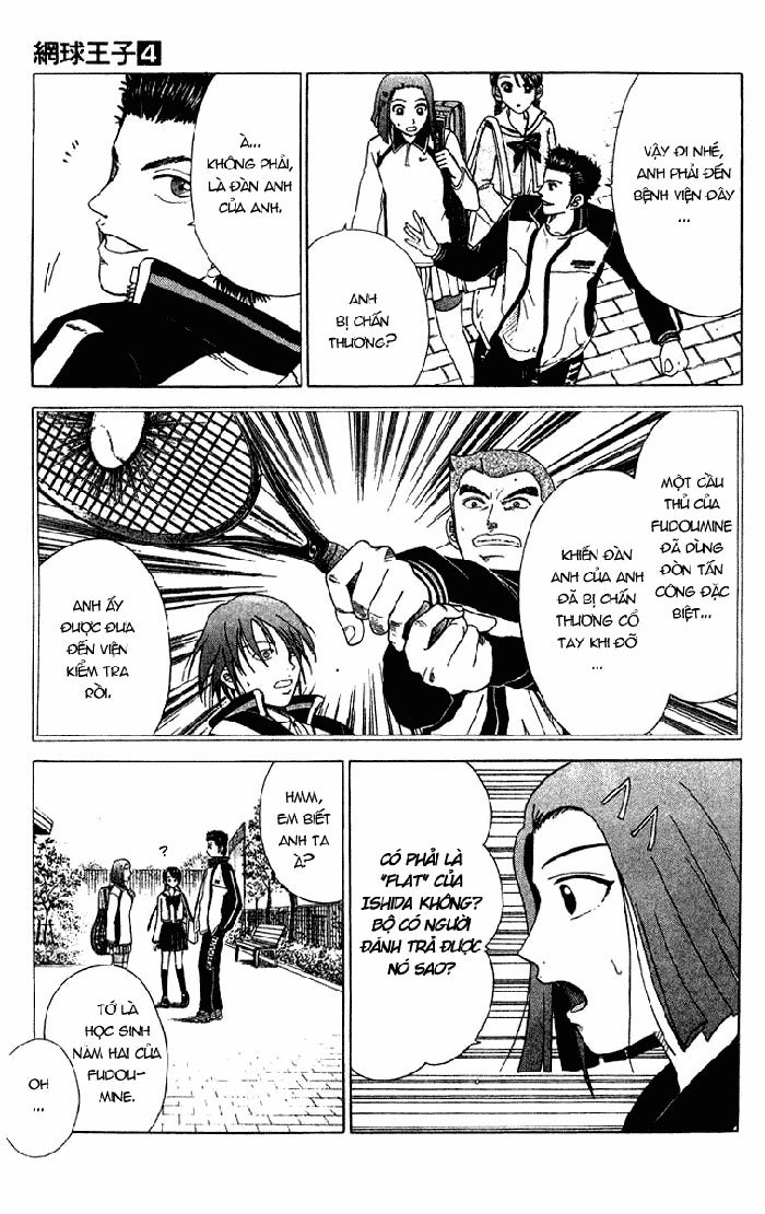 Hoàng Tử Tennis Chapter 34 - Trang 2