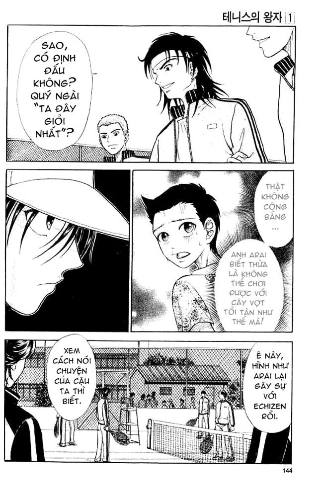 Hoàng Tử Tennis Chapter 5 - Trang 2
