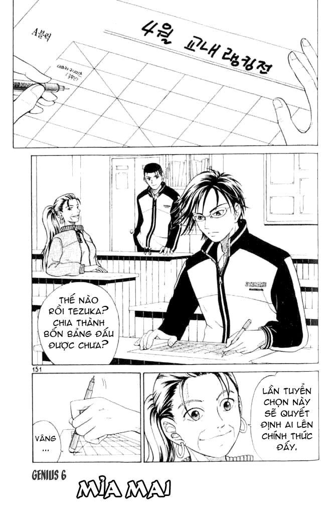 Hoàng Tử Tennis Chapter 6 - Trang 2