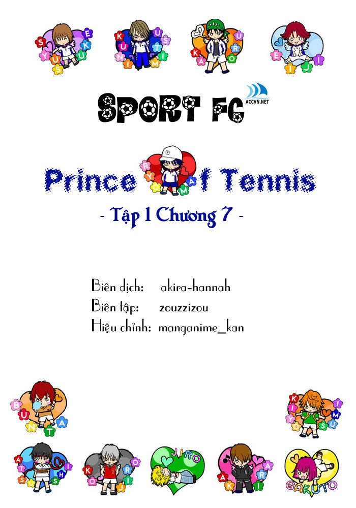 Hoàng Tử Tennis Chapter 7 - Trang 2