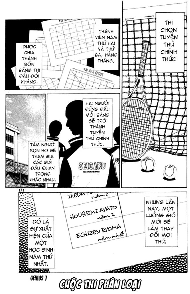 Hoàng Tử Tennis Chapter 7 - Trang 2