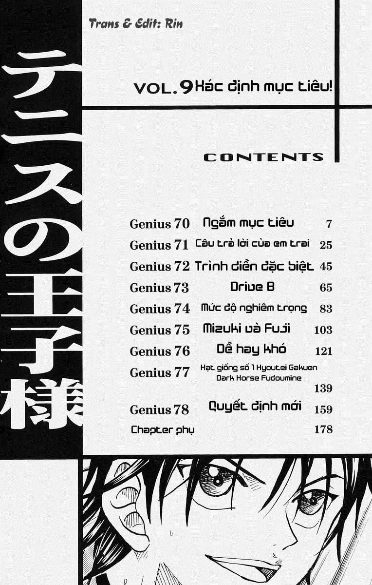 Hoàng Tử Tennis Chapter 70 - Trang 2