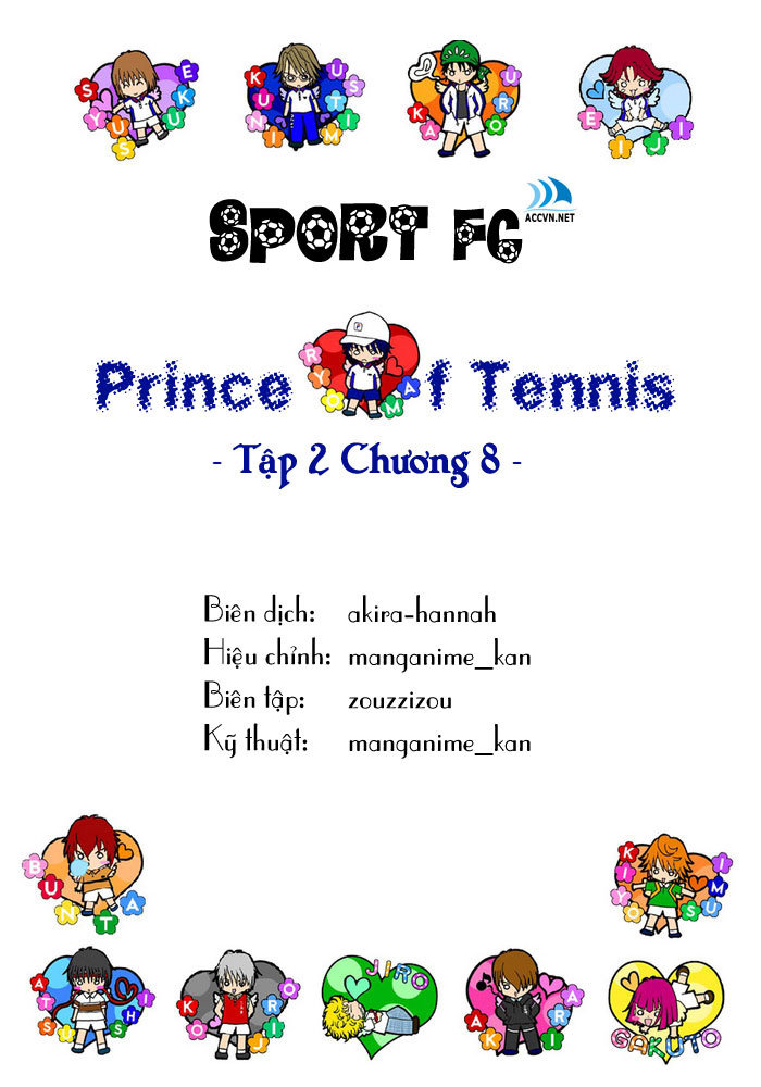 Hoàng Tử Tennis Chapter 8 - Trang 2