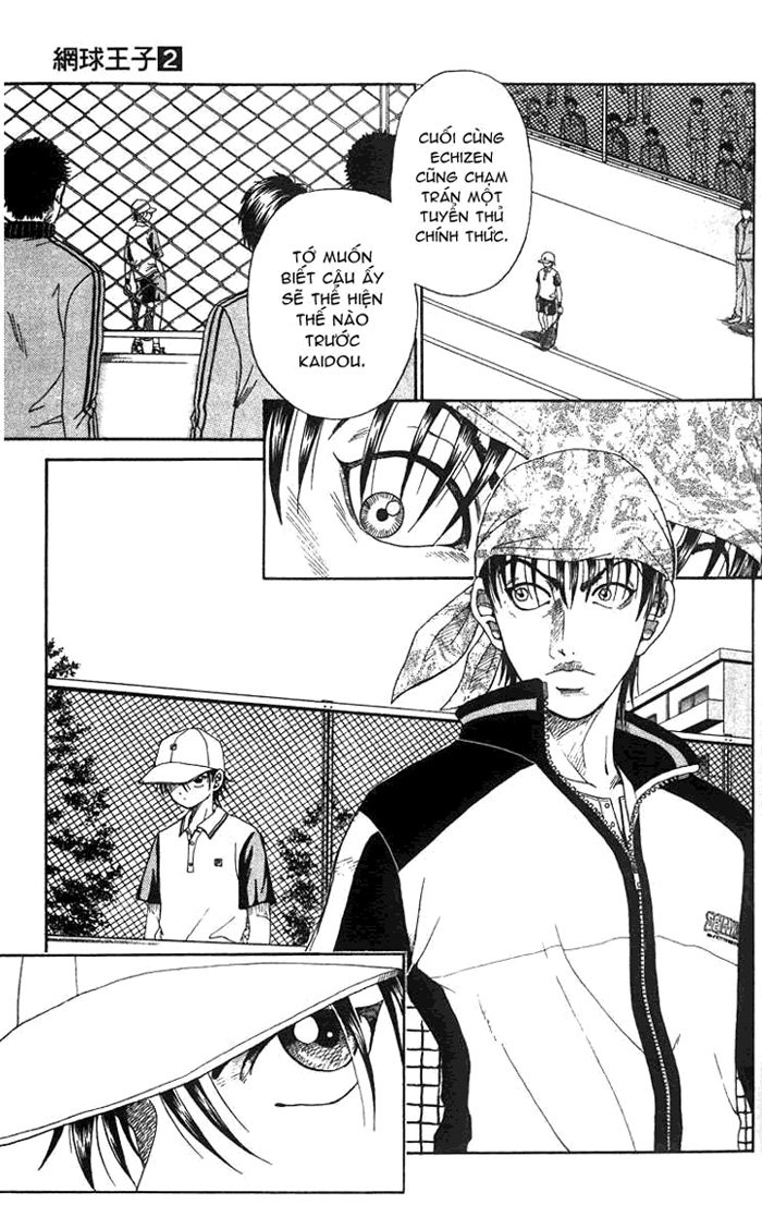 Hoàng Tử Tennis Chapter 8 - Trang 2