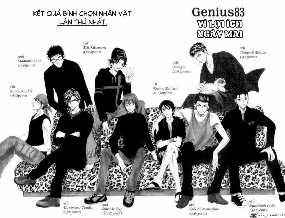 Hoàng Tử Tennis Chapter 83 - Trang 2