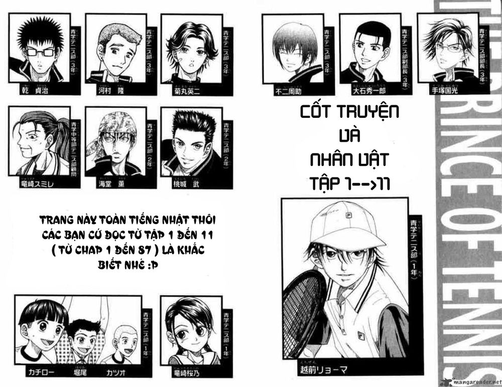Hoàng Tử Tennis Chapter 88 - Trang 2