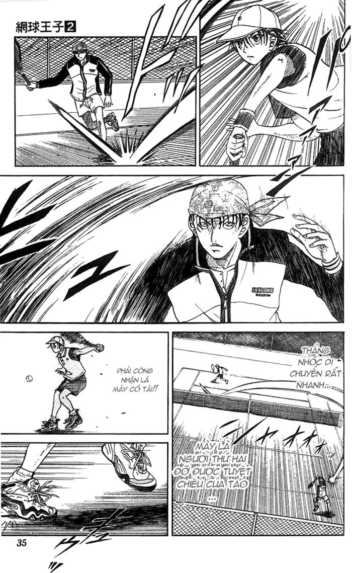 Hoàng Tử Tennis Chapter 9 - Trang 2