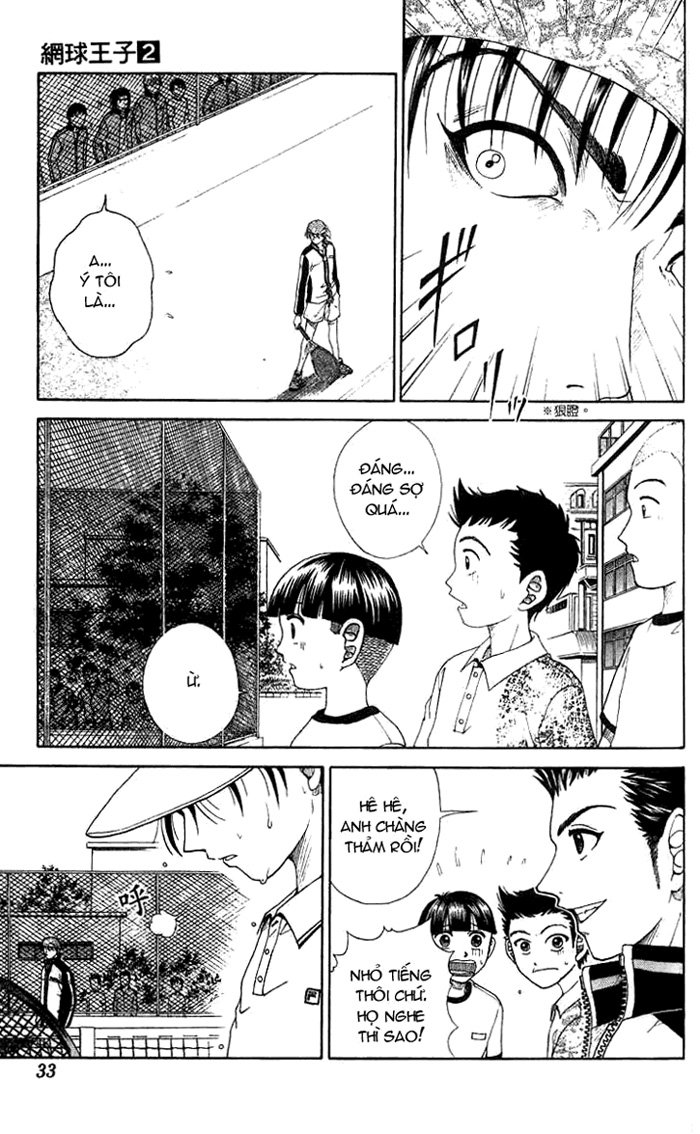 Hoàng Tử Tennis Chapter 9 - Trang 2