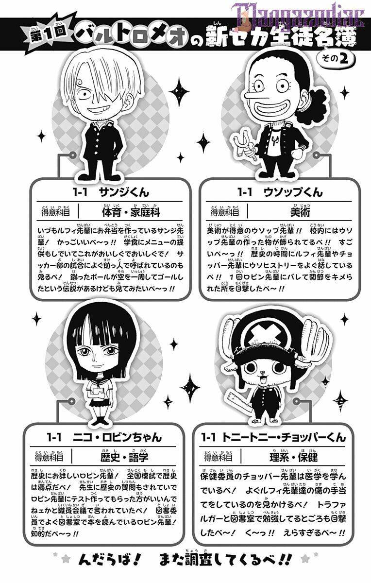 Học Viện One Piece Chapter 13 - Trang 2