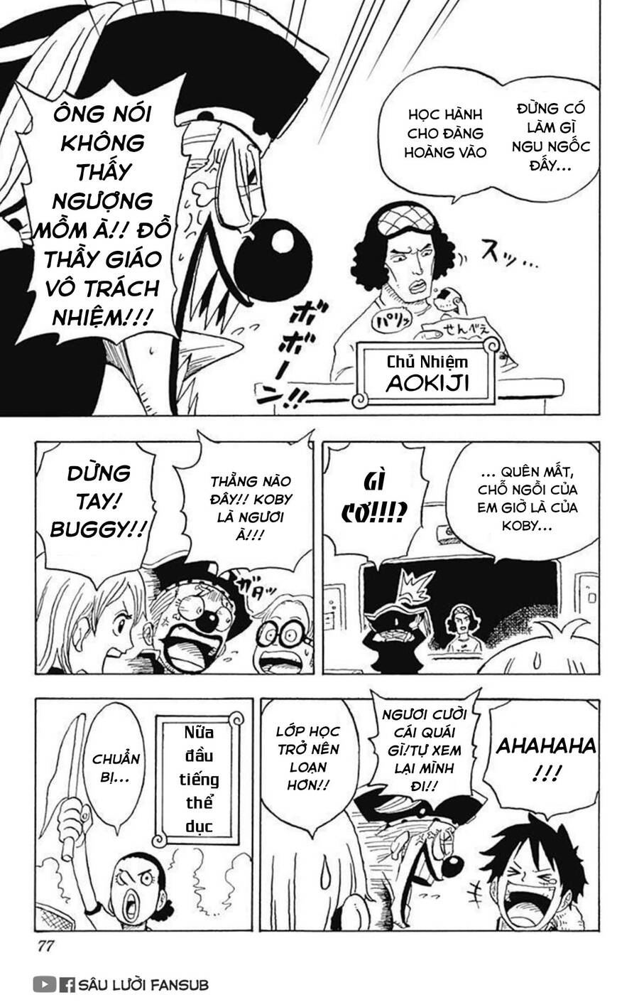 Học Viện One Piece Chapter 7 - Trang 2