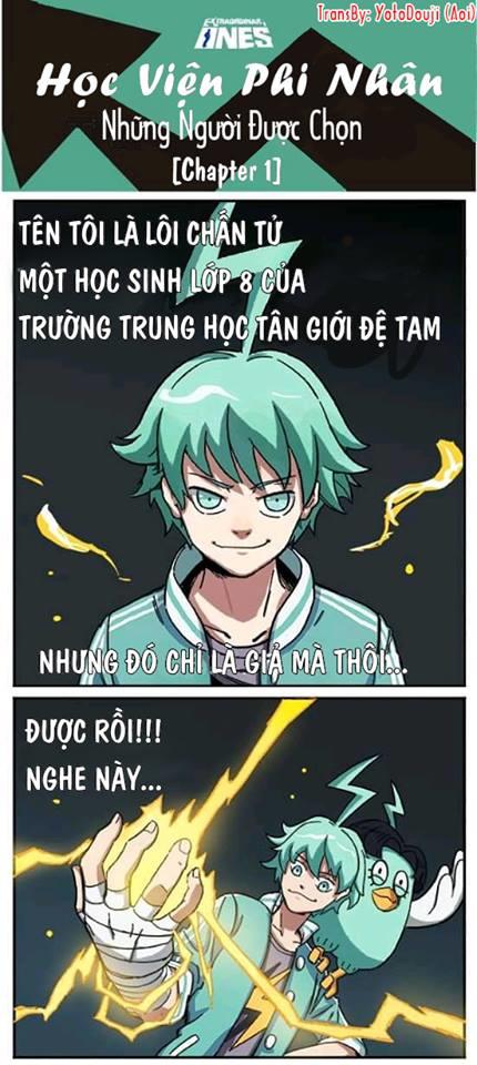 Học Viện Phi Nhân Chapter 1 - Trang 2