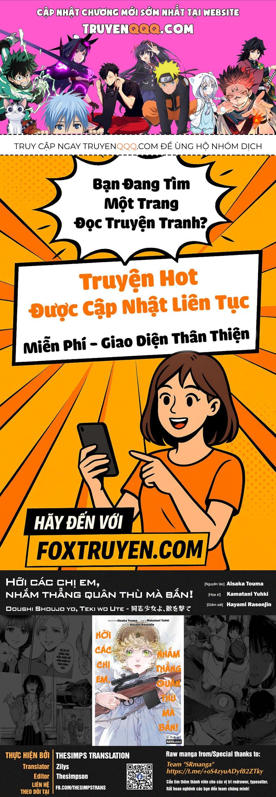 Hỡi Các Chị Em, Nhắm Thẳng Quân Thù Mà Bắn. Chapter 5 - Trang 2