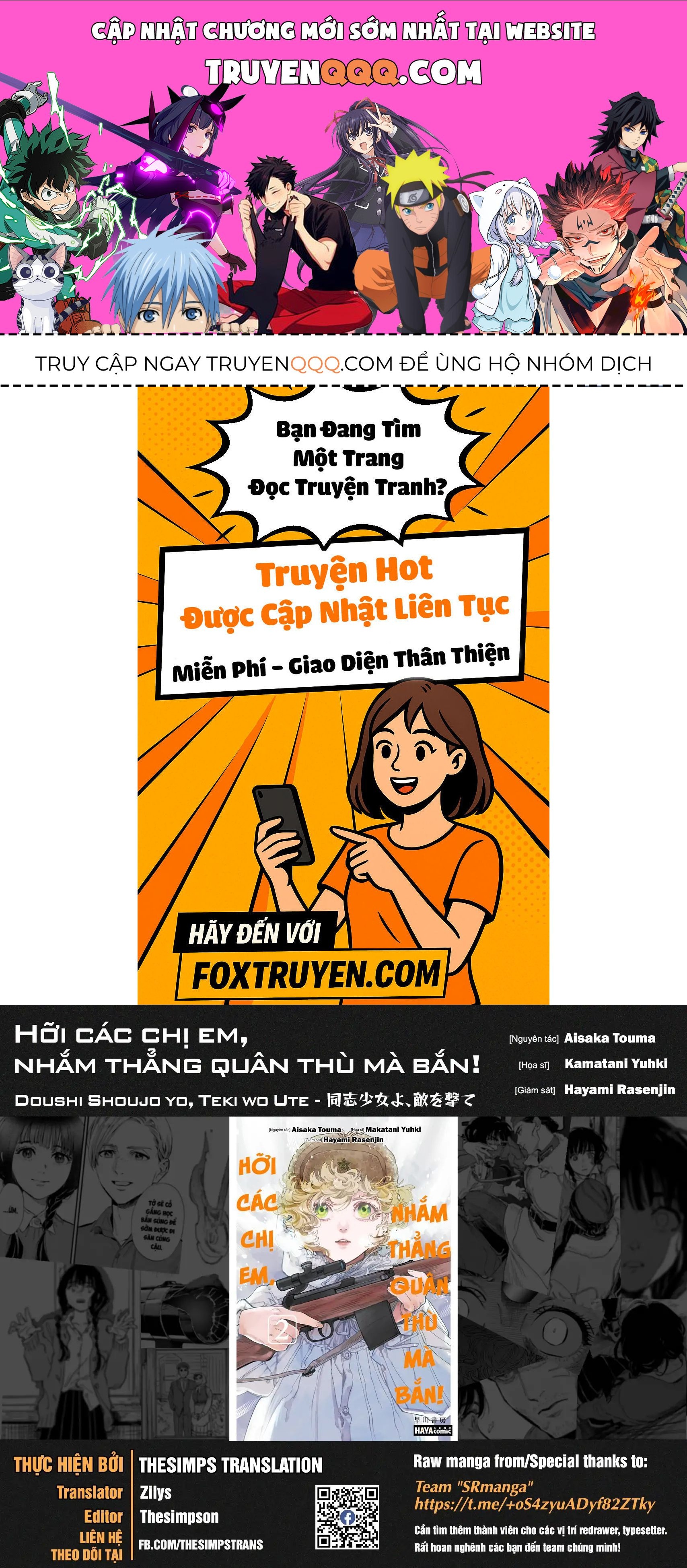 Hỡi Các Chị Em, Nhắm Thẳng Quân Thù Mà Bắn. Chapter 6 - Trang 2
