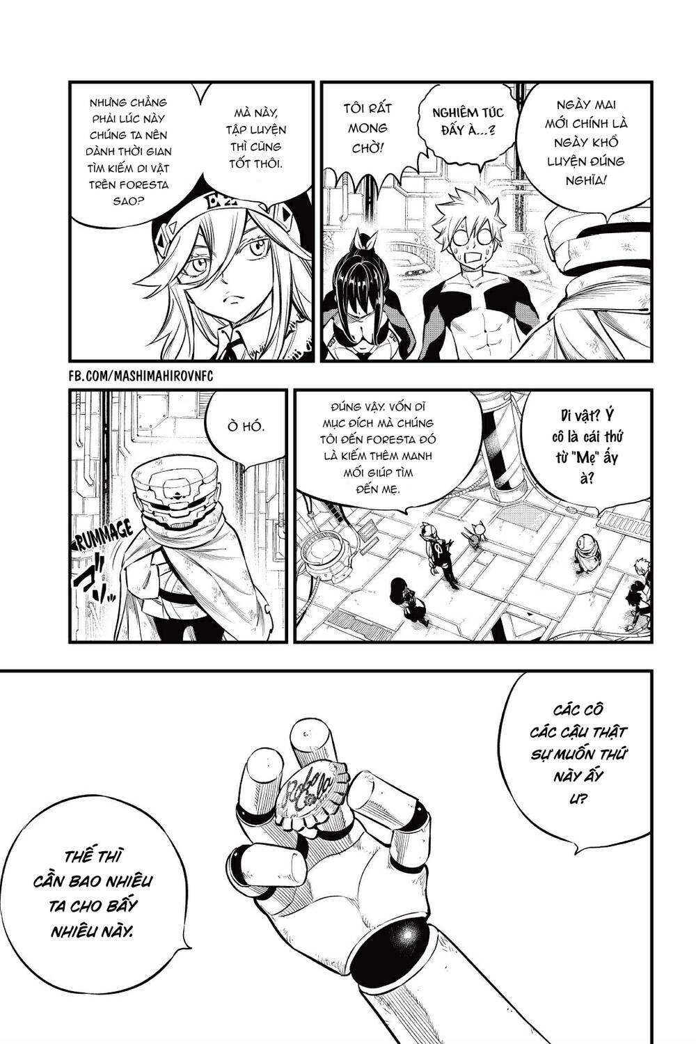 Hội Pháp Sư Và Thánh Thạch Rave Chapter 132 - Trang 2