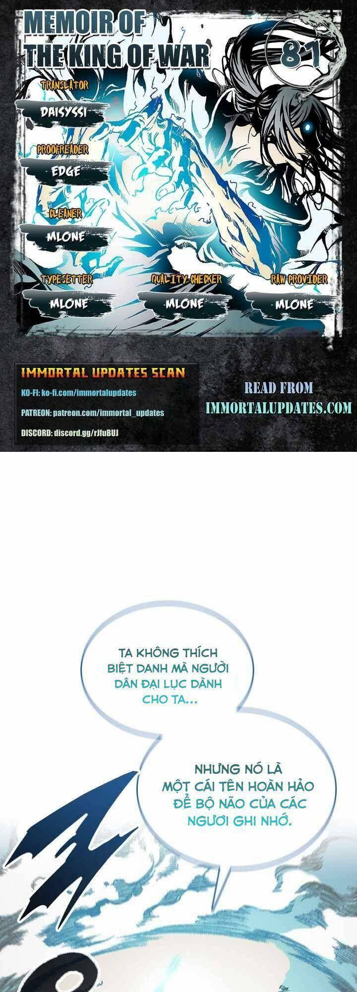 Hồi Ức Chiến Thần Chapter 81 - Trang 2