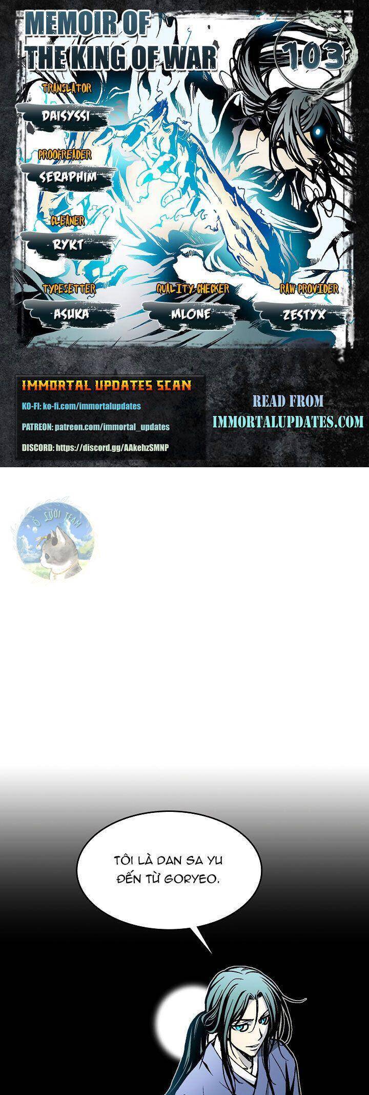Hồi Ức Của Chiến Thần Chapter 103 - Trang 2