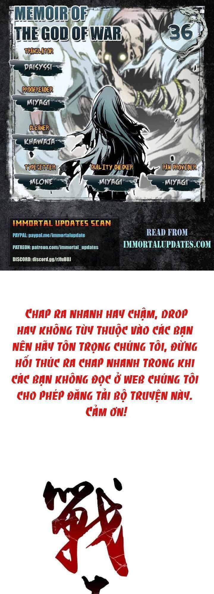 Hồi Ức Của Chiến Thần Chapter 36 - Trang 2