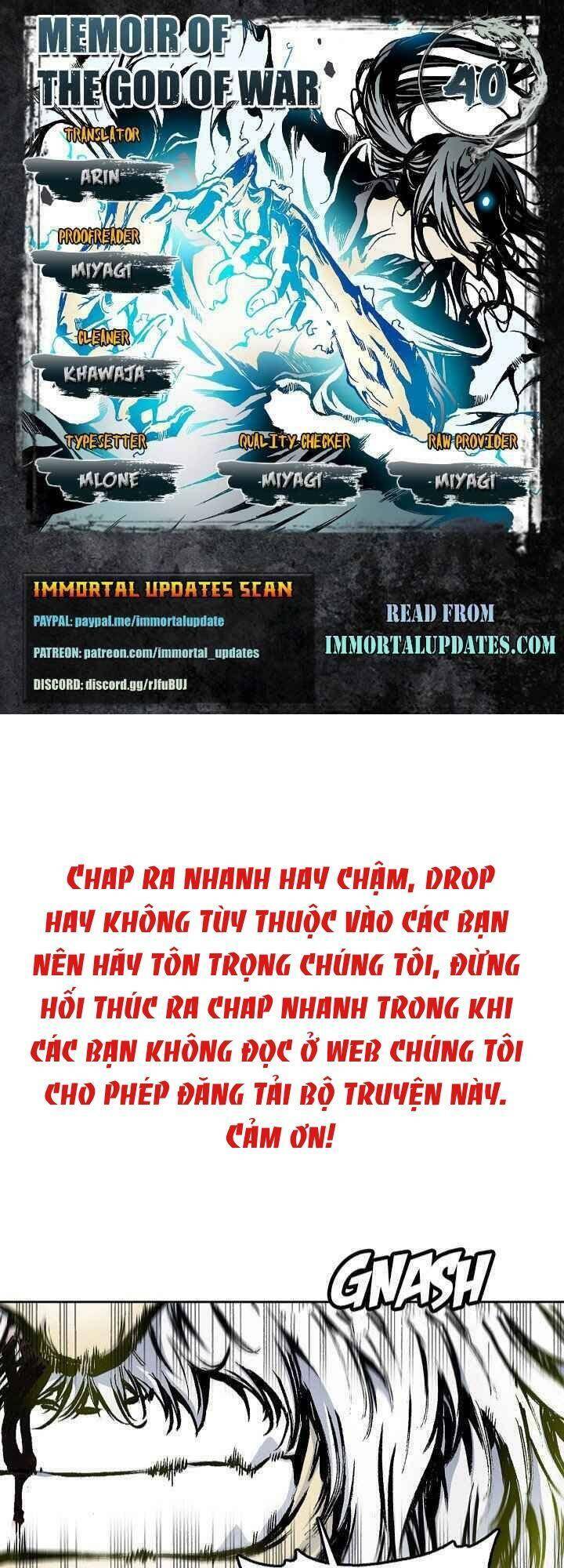 Hồi Ức Của Chiến Thần Chapter 40 - Trang 2
