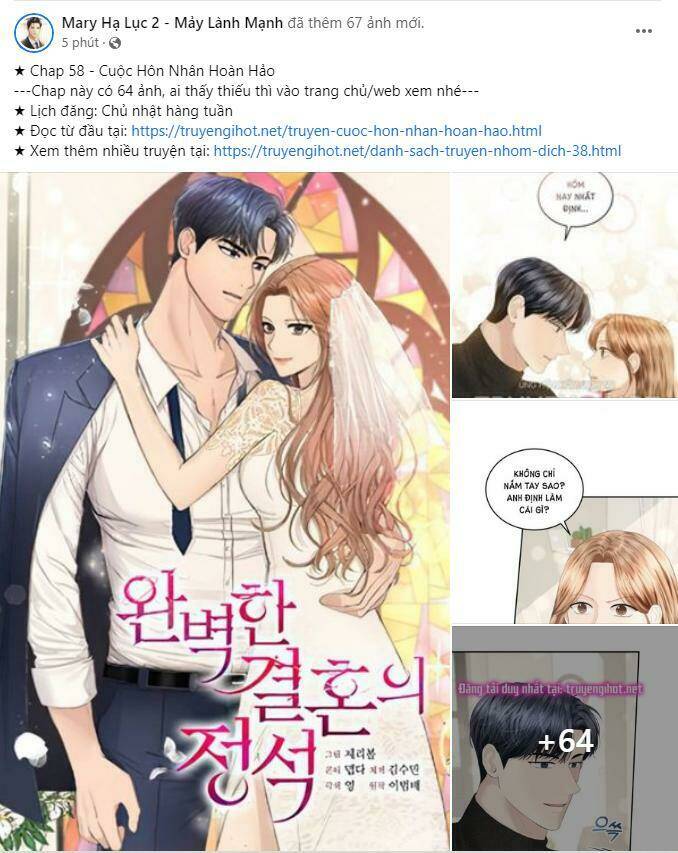 Hôn Nhân Hoàn Hảo Chapter 58.1 - Trang 2