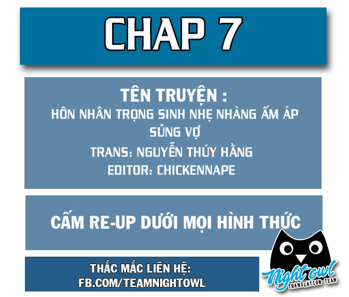 Hôn Nhân Trọng Sinh Nhẹ Nhàng Ấm Áp Sủng Vợ Chapter 7 - Trang 2
