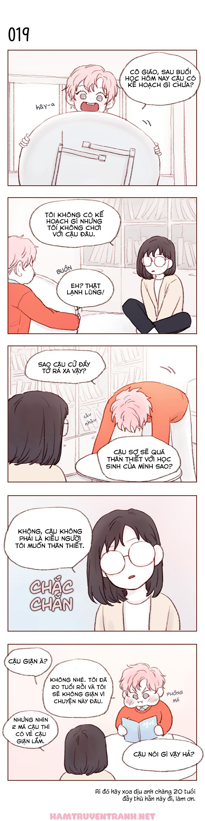 Hongshi Thích Tôi! Chapter 2.2 - Trang 2