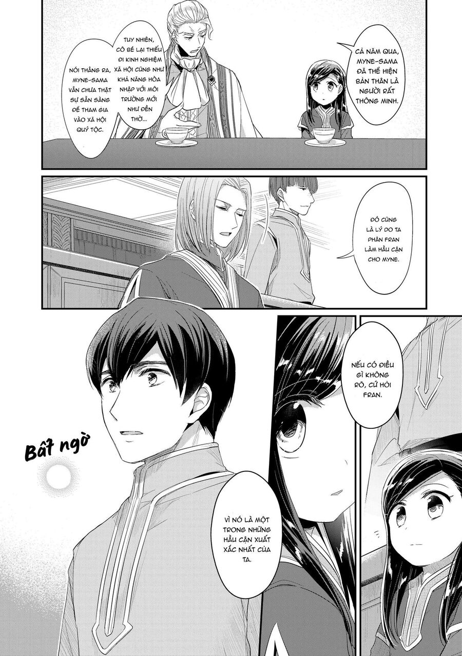 Honzuki No Gekokujou Dai 2-Bu: Hon No Tamenara Miko Ni Naru! Chapter 2 - Trang 2