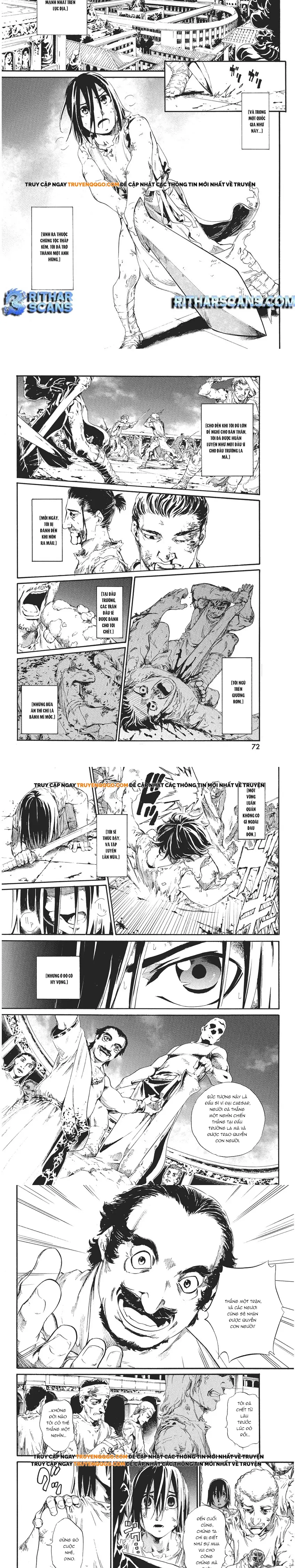 Horyo Eiyuu ~Sute Koma Ni Sareta Kendo Wa Tekikoku De Nariagaru~ Chapter 1 - Trang 2