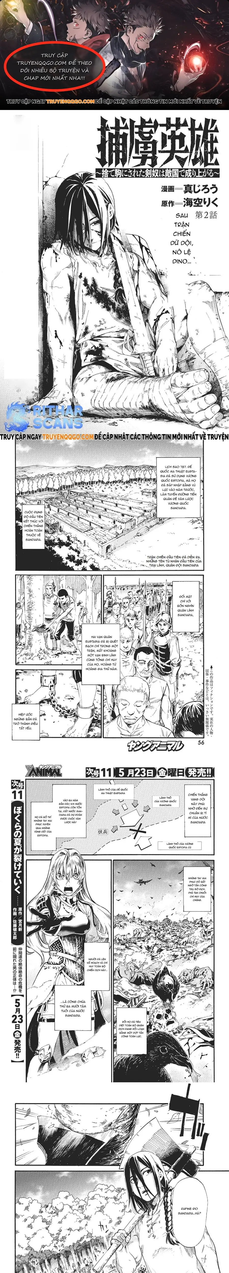Horyo Eiyuu ~Sute Koma Ni Sareta Kendo Wa Tekikoku De Nariagaru~ Chapter 2 - Trang 2