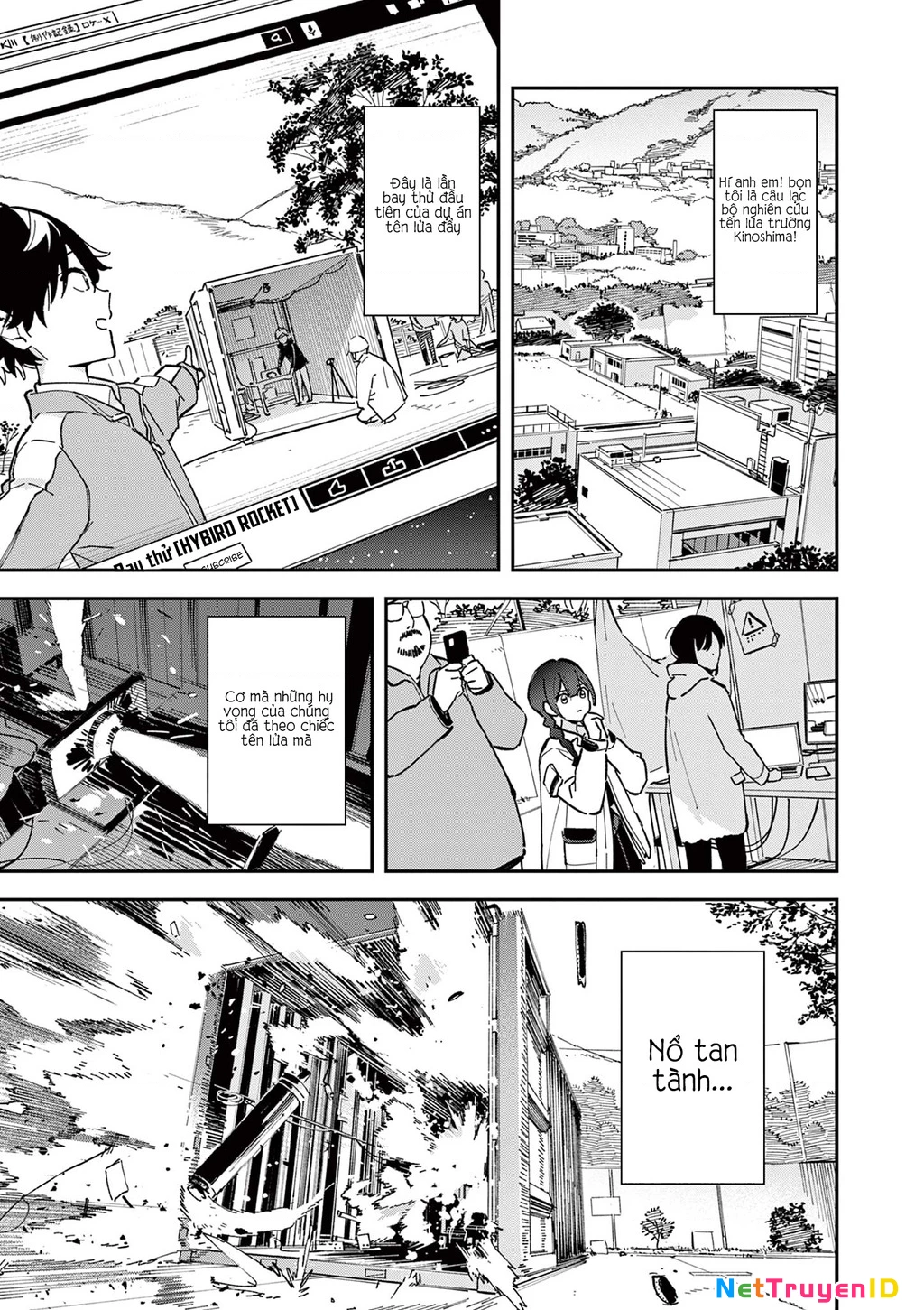 Houkago, Bokura Wa Uchuu Ni Mado Chapter 1 - Trang 2