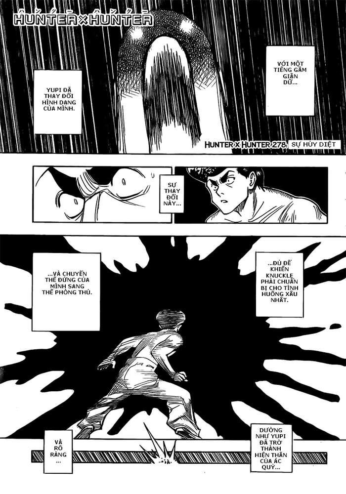Hunter X Hunter Chapter 278 - Trang 2