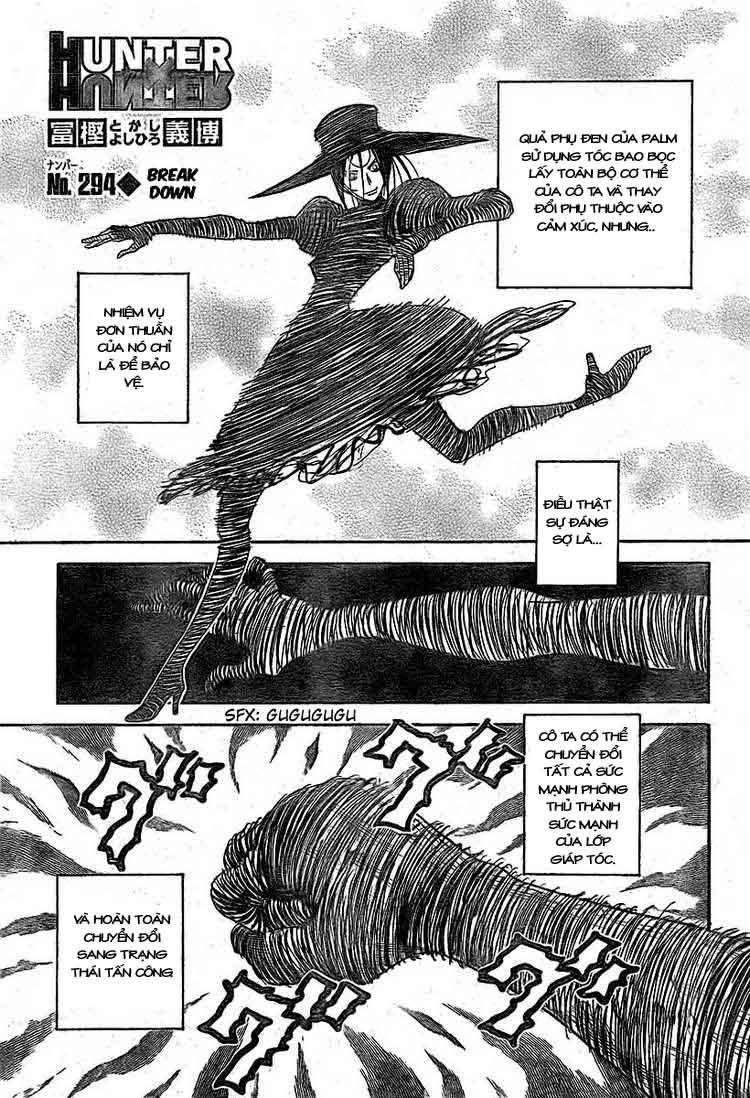 Hunter X Hunter Chapter 294 - Trang 2