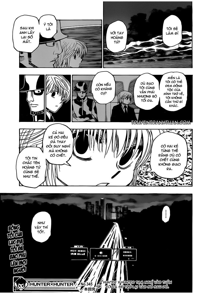 Hunter X Hunter Chapter 345 - Trang 2
