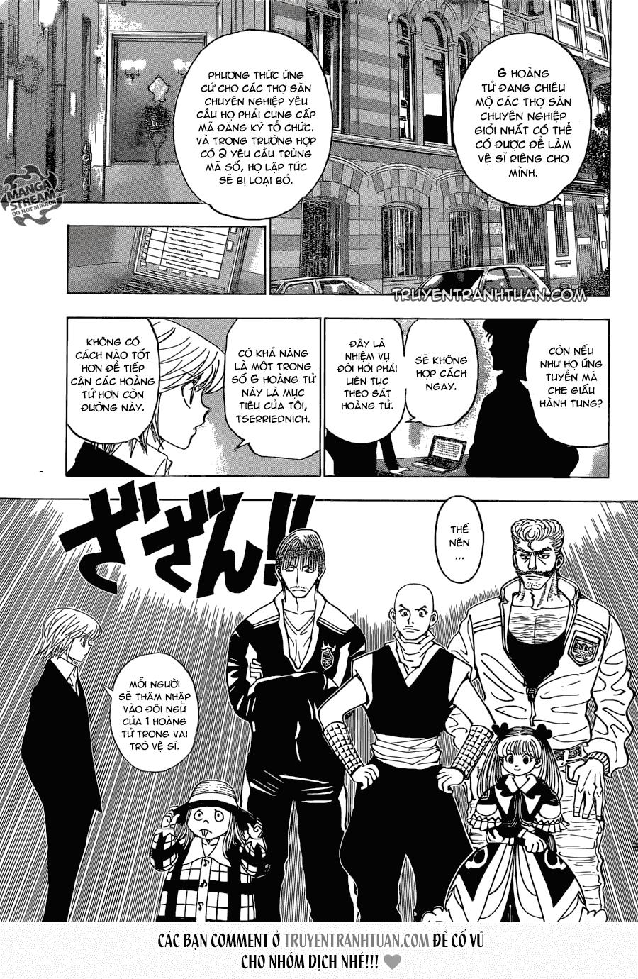 Hunter X Hunter Chapter 350 - Trang 2
