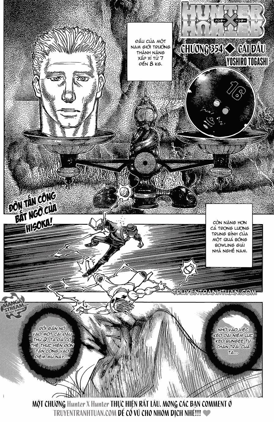 Hunter X Hunter Chapter 354 - Trang 2