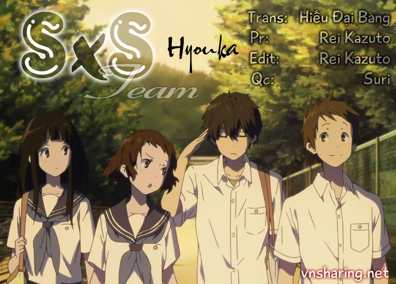 Hyouka Chapter 1 - Trang 2