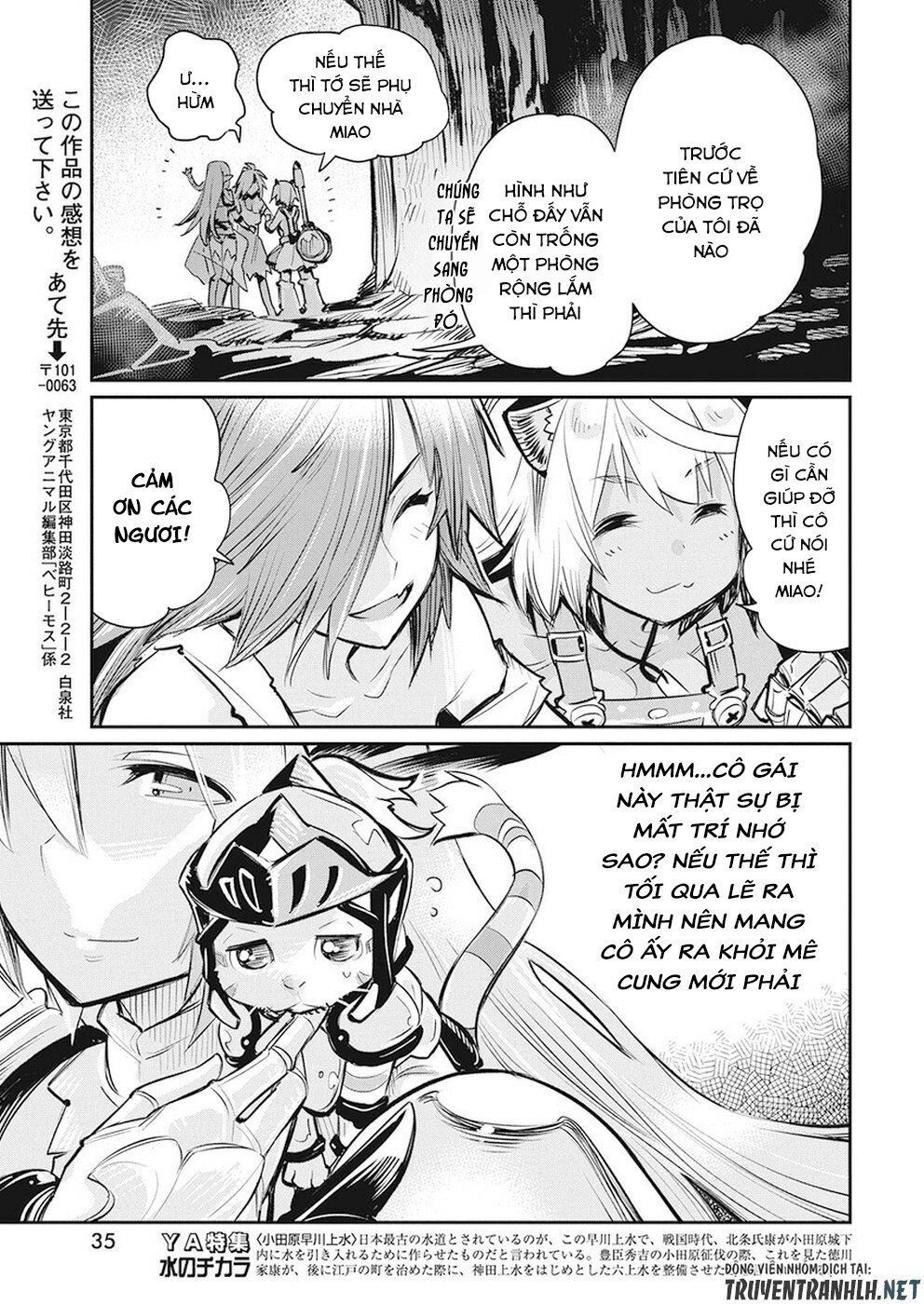 I Am Behemoth Of The S Rank Monster But I Am Mistaken As A Cat And I Live As A Pet Of Elf Girl Chapter 20 - Trang 2