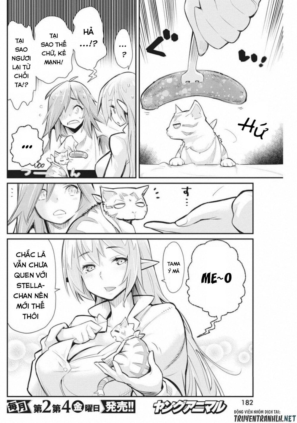 I Am Behemoth Of The S Rank Monster But I Am Mistaken As A Cat And I Live As A Pet Of Elf Girl Chapter 21 - Trang 2