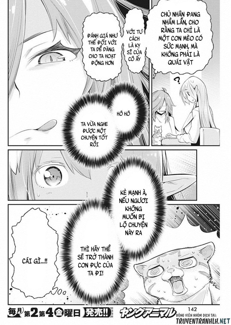 I Am Behemoth Of The S Rank Monster But I Am Mistaken As A Cat And I Live As A Pet Of Elf Girl Chapter 22 - Trang 2