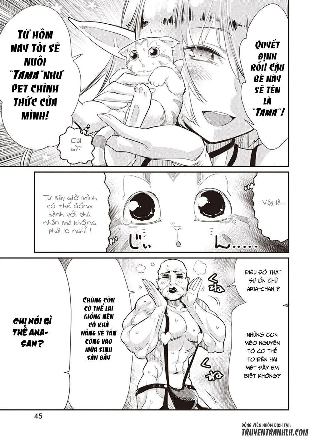 I Am Behemoth Of The S Rank Monster But I Am Mistaken As A Cat And I Live As A Pet Of Elf Girl Chapter 3 - Trang 2