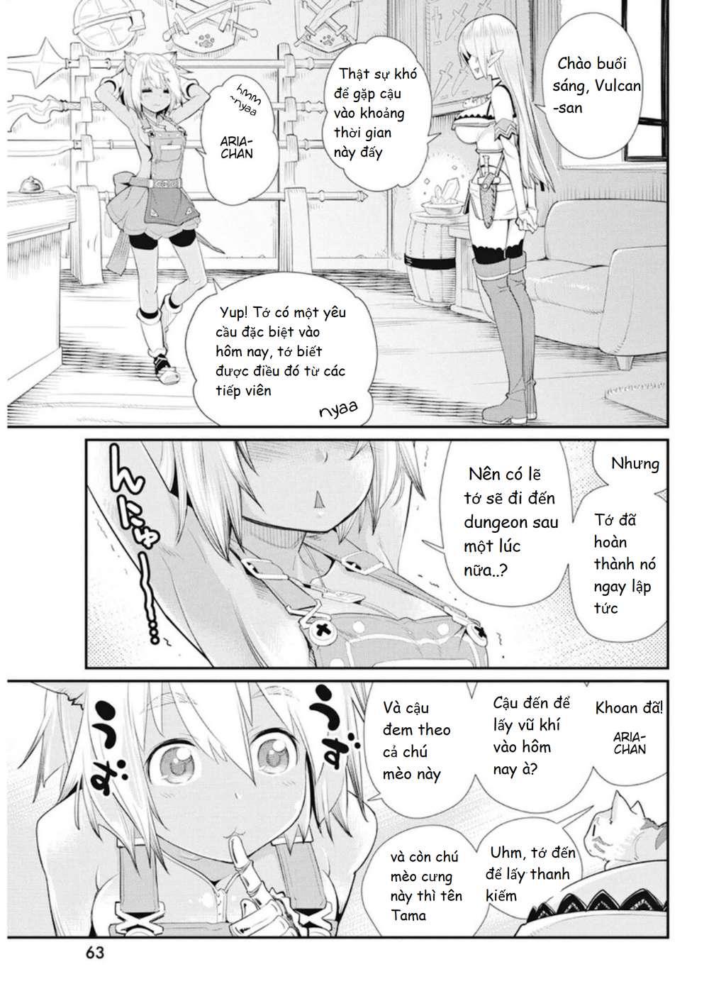 I Am Behemoth Of The S Rank Monster But I Am Mistaken As A Cat And I Live As A Pet Of Elf Girl Chapter 4 - Trang 2