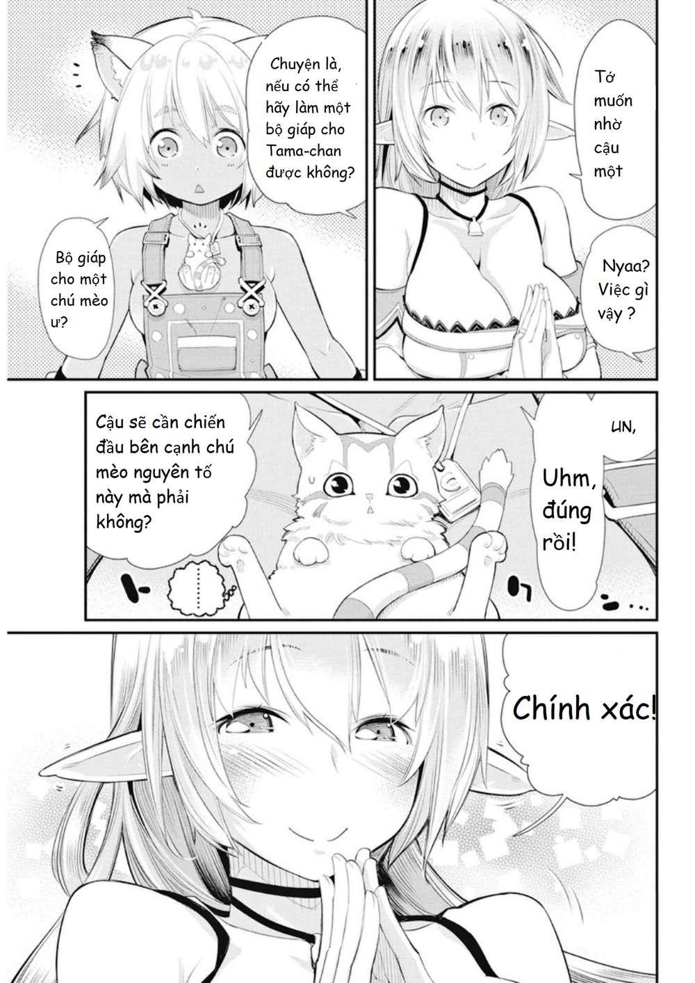 I Am Behemoth Of The S Rank Monster But I Am Mistaken As A Cat And I Live As A Pet Of Elf Girl Chapter 4 - Trang 2