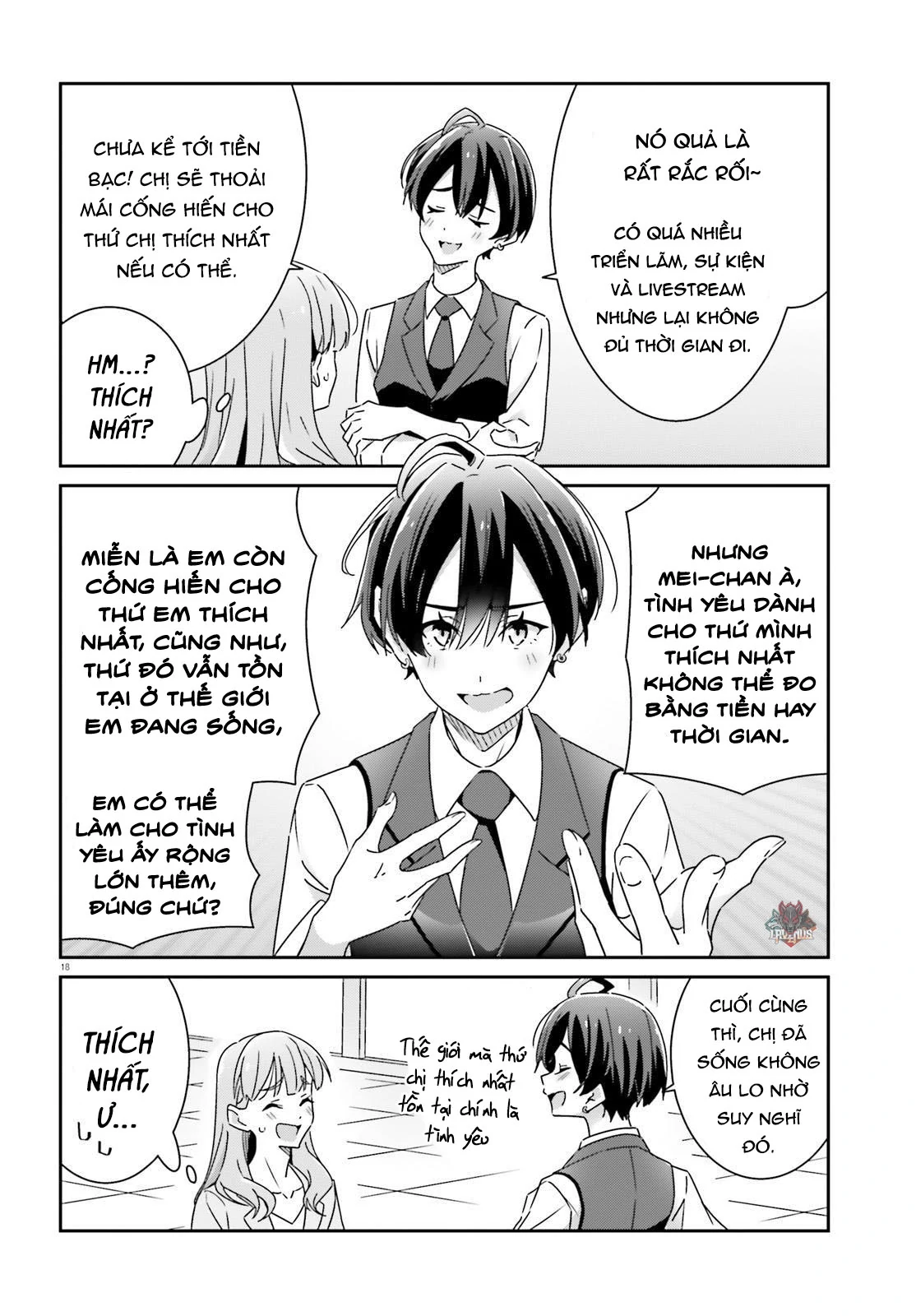 I Don’T Know Which Is Love Chapter 18 - Trang 2