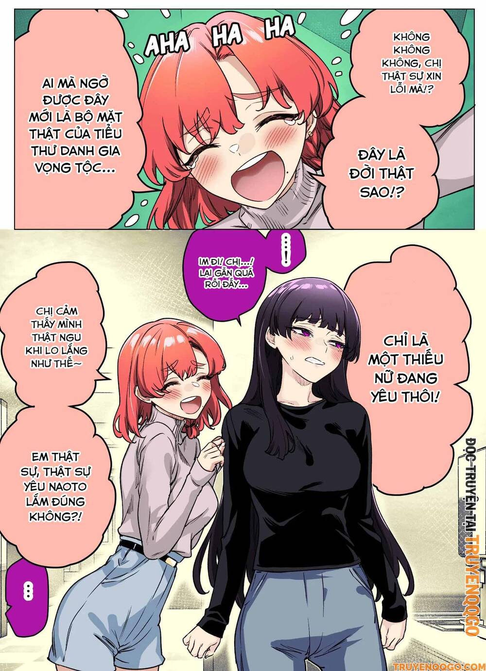 I Thought She Was A Yandere, But Apparently She’S Even Worse (Fan Colored) Chapter 42 - Trang 2