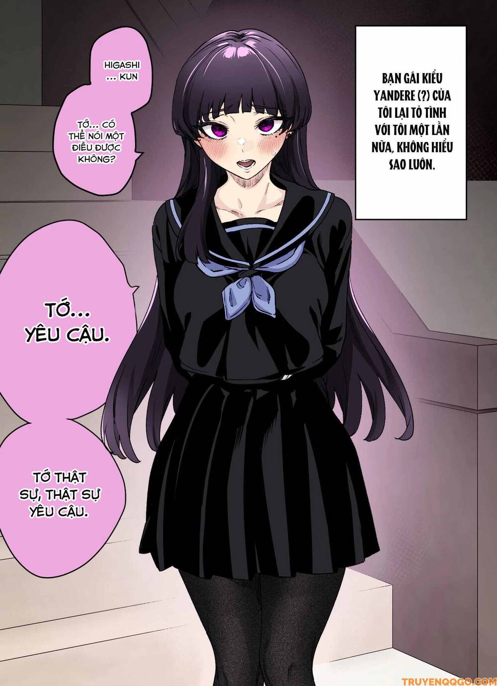 I Thought She Was A Yandere, But Apparently She’S Even Worse (Fan Colored) Chapter 43 - Trang 2