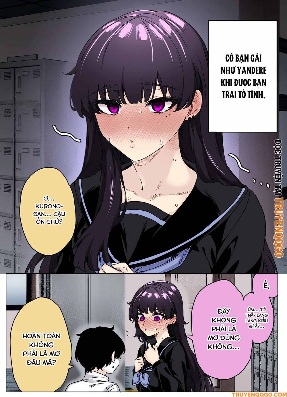 I Thought She Was A Yandere, But Apparently She’S Even Worse (Fan Colored) Chapter 44 - Trang 2