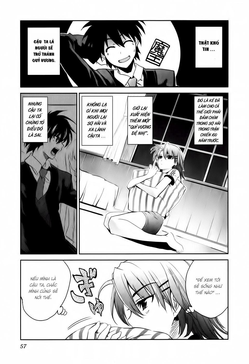 Ichiban Ushiro No Daimaou Chapter 2 - Trang 2