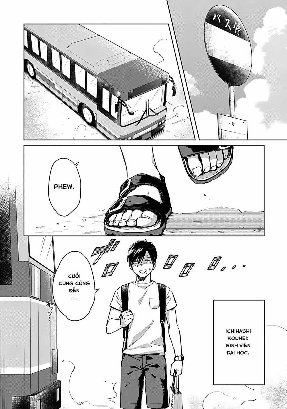 Inaka Ni Kaeru To Yakeni Jiben Ni Natsuita Kasshoku Ponytail Shota Ga Iru Chapter 1 - Trang 2