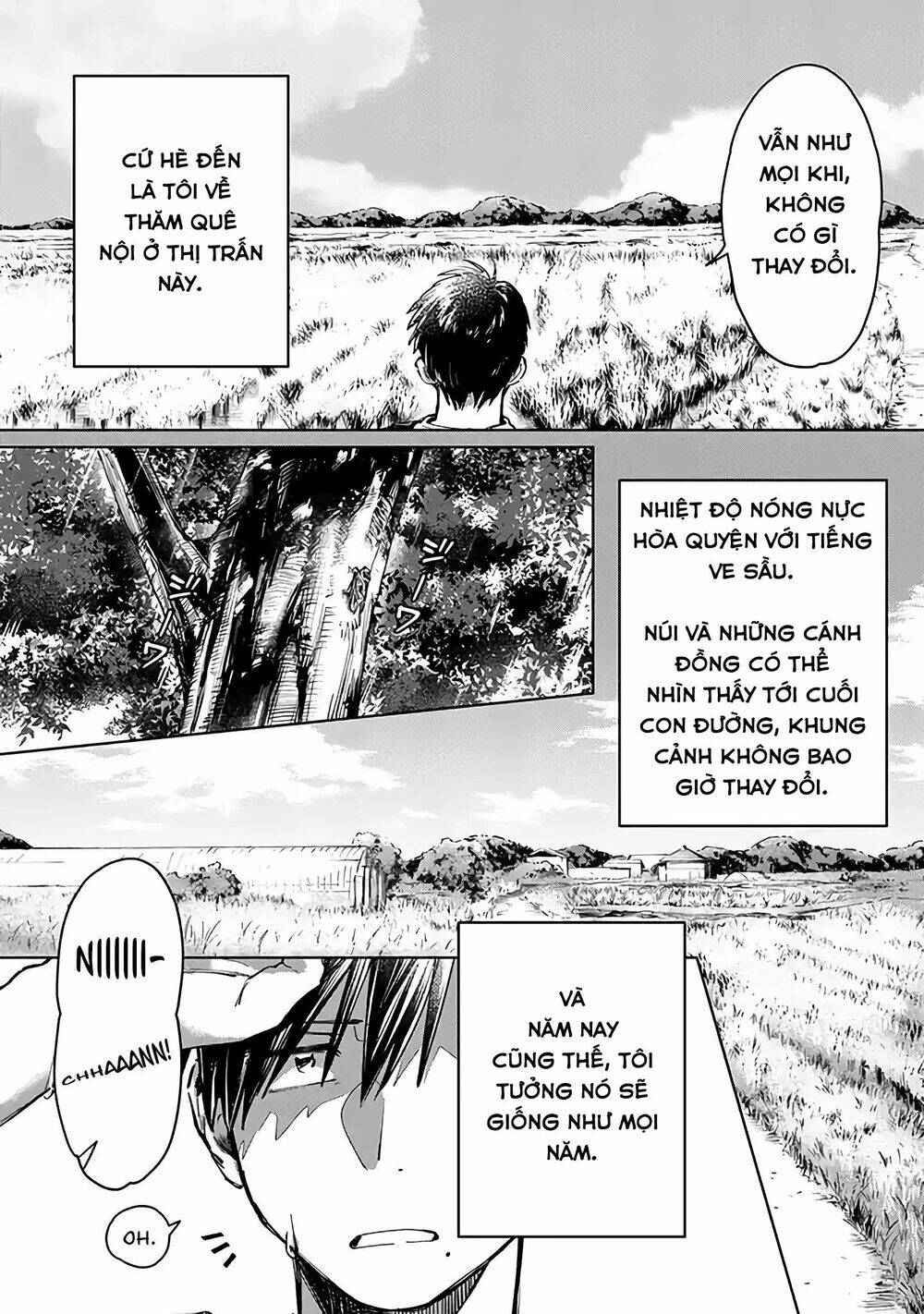 Inaka Ni Kaeru To Yakeni Jiben Ni Natsuita Kasshoku Ponytail Shota Ga Iru Chapter 1 - Trang 2